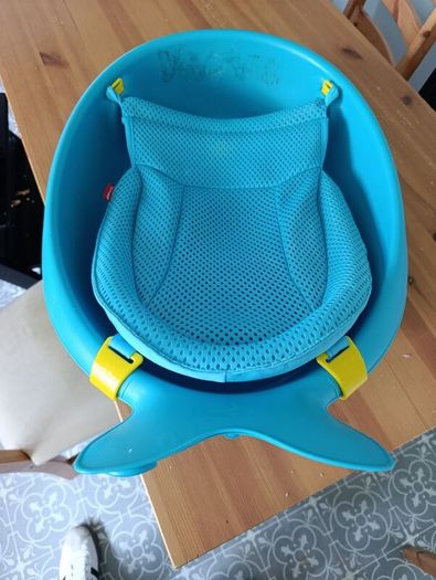Skip Hop - Baby bath with ergonomic mat MOBY 3 blu