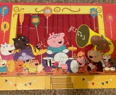 Peppa Pig Giant Piece Puzzle - see 2 pics