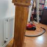 Vintage Wooden DVD Storage Tower Column Cabinet Pillar Stand Image 4