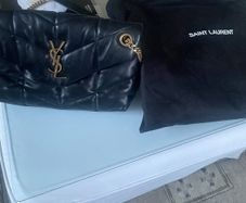 Saint Laurent YSL Loulou small Black Leather Bag - Authentic
