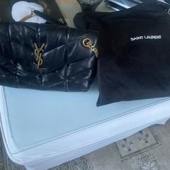 Saint Laurent YSL Loulou small Black Leather Bag - Authentic