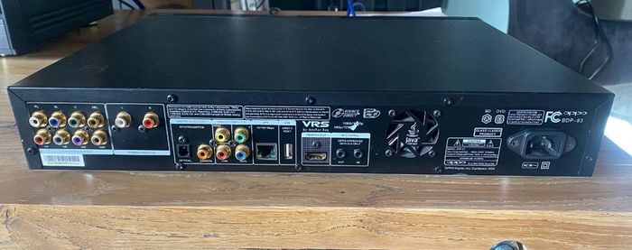 Oppo BDP83 SACD multiformat bluray player