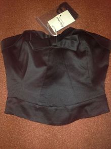 Black corset brand new with tag