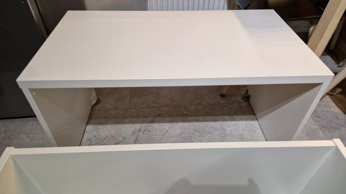 IKEA bench with toy storage + bench pad