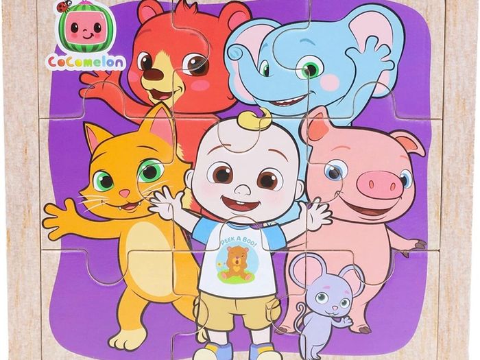My First Puzzles - Pack of 2 Wooden Jigsaw Puzzles - Toddler Toys - Age 18 Months +