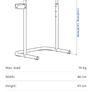 IKEA Bjorkasen Laptop Stand table Image 3