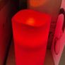 Realistic LED Red Candles Set of 4 Image 3