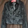 Black Faux Fur Ladies Jacket by NienHaus Image 2
