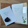 Handmade leather personal size diary notebook passport holder 17cm x 11cm contains a  pen loop a pocket holder and a homemade notebook also with 4 internal elastics to hold your diaries notebooks etc see all photos FREE STANDARD POSTAGE INCLUDED Image 8