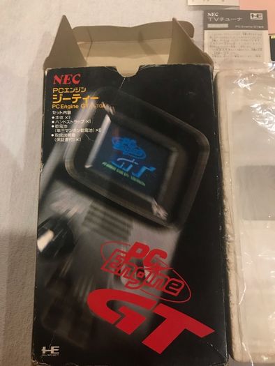 boxed NEC pc engine GT Recapped Very rare with games and power adapter