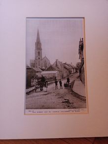 Old photo of Colloney, Co.Sligo 1913