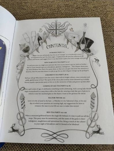 Vintage Tea Party Year by Angel Adoree from the Escape to the Chateau and Dick Strawbridge hardback in very good condition over 300 pages with lots of illustrations and recipes and party ideas FREE STANDARD POSTAGE INCLUDED
