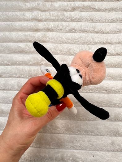 Disney Parks Store Goofy Plush Approx. 15 cm. opened mouth Used Please see photos