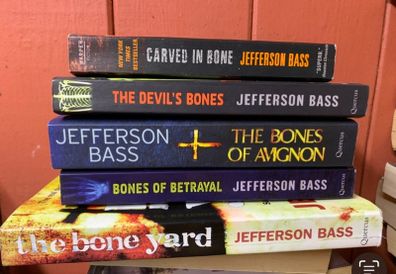 Jefferson Bass Books Five Euro Each