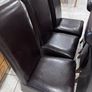 Leather dining chairs Image 3