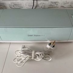 Cricut Explore Air 2 Cutting Machine (Mint Green) + Cutting Mats & Power Supply