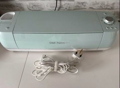 Cricut Explore Air 2 Cutting Machine (Mint Green) + Cutting Mats & Power Supply