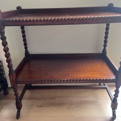 Vintage waiter's trolley. Lovely quirky piece.