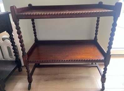 Vintage waiter's trolley. Lovely quirky piece.