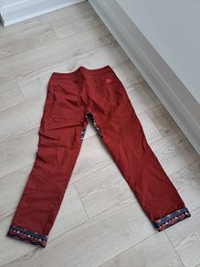 Solid Rock Pants Red