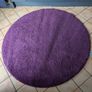 Purple Circular Rug Image 2