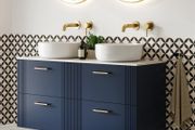 Bathroom Vanity Unit 60cm Midnight Blue