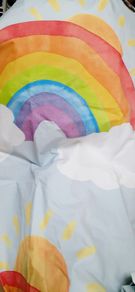 Rainbow blackout curtains from Next