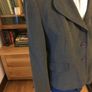 Vintage Grey Pin-striped Trouser Suit - Size 12 Image 5