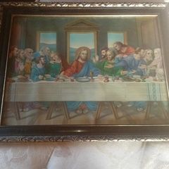 Religious framed print