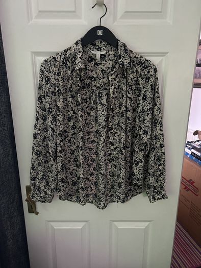 h and m blouse