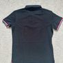 Moncler polo shirt in black and red Image 2