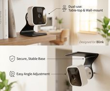 Dual-use mount for Blink security camera