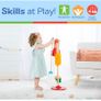 Melissa & Doug Wooden Dust, Sweep & Mop Kid-Sized Cleaning Set (6-Piece) Image 7