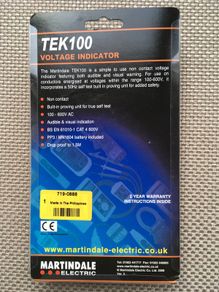 Martindale TEK100 Non-Contact Voltage Indicator