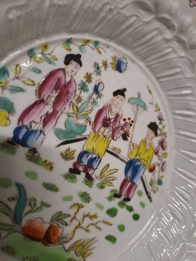 Early 19th C. Tea Cup & Saucer Attributed Hilditch