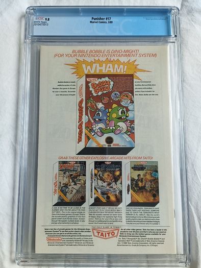 The Punisher  Issue 17 CBCS / CGC 9.8  Certified Graded Comic Framed  DC Marvel