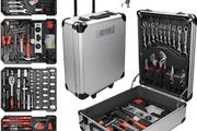 Aluminium Tool Box 949 Pieces Quality Tools Silver Chrome Vanadium Steel 4 Levels with Wheels Tool Box Tool Box Tool Box Tool Box Tool Box Tool Set