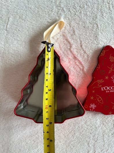 Loccitane Christmas Tree Tin