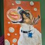 A bubbly Jack Russell - oil painting Image 3