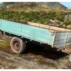 Tractor trailer, & Cow Box
