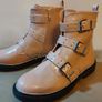 Schuh kids pale pink studs buckle boots size 5 UK new boxed Image 2