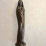 Vintage Signed Out Lady & Child Statue Image 2