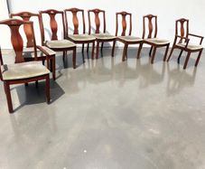 Chairs x 8 - Includes 2 Carver Chairs