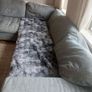 L-Shaped Grey couch Image 3