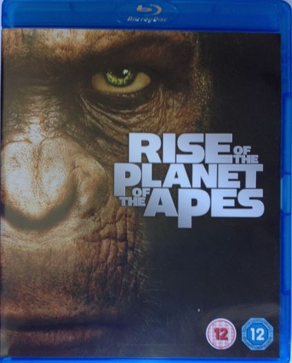 Rise Of The Planet Of The Apes [2011] James Franco, Freida Pinto, John Lithgow, Brian Cox, Tom Felton & Andy Serkis [Blu-ray Movie]