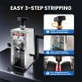 Wire Stripping Machine Cable Manual Stripper Manual Wire Stripper Machine 1.5-35mm Drill Powered Cable Stripping Tool for Copper and Aluminium Wire Image 4