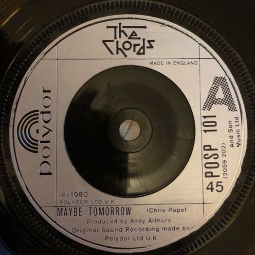 The Chords - Maybe Tomorrow (1979) 7"