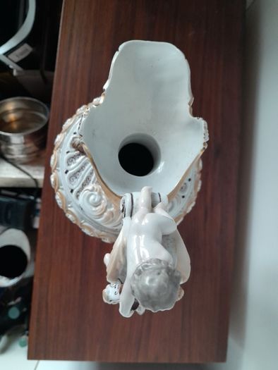 Vintage Capodimonte  Porcelain Ewer