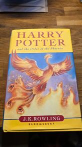 Harry potter order of the phoenix first edition