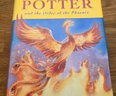 Harry potter order of the phoenix first edition